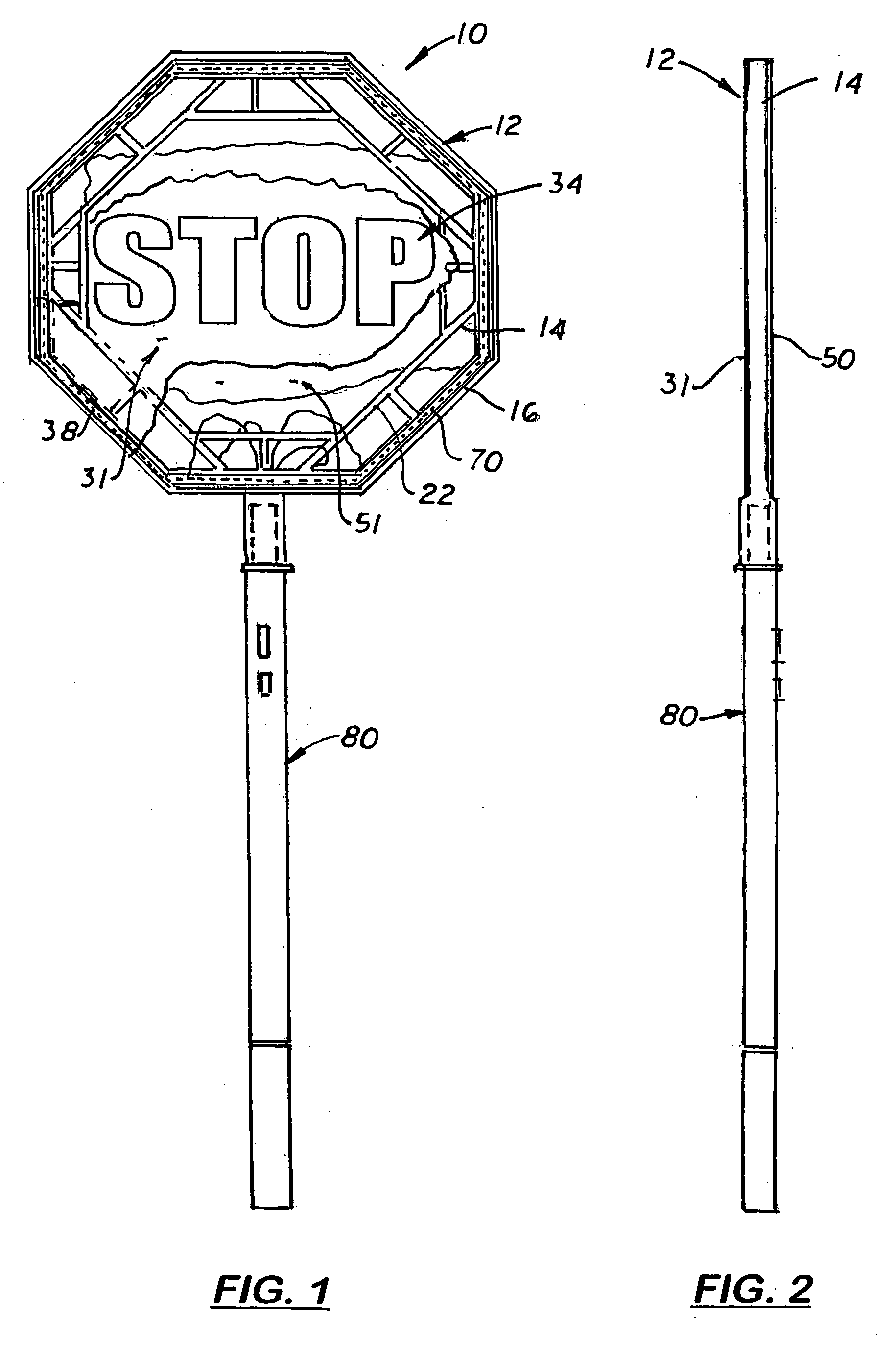 Adaptable traffic control sign