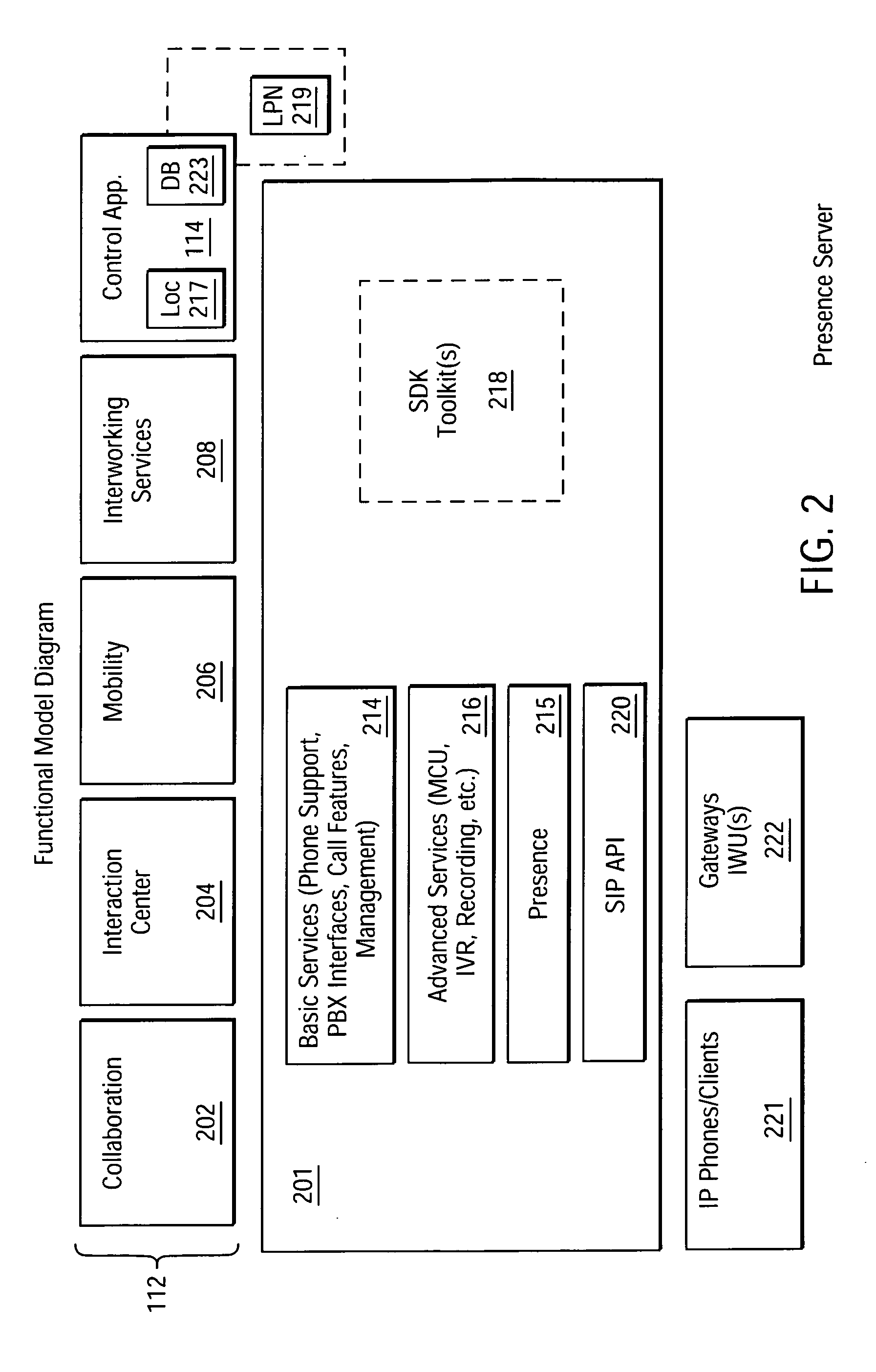 System and method for centrally-hosted presence reporting