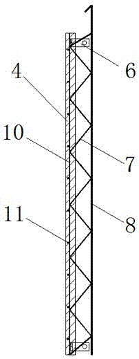 Prefabricated laminated slab double-splicing type laminated shear wall and construction method thereof