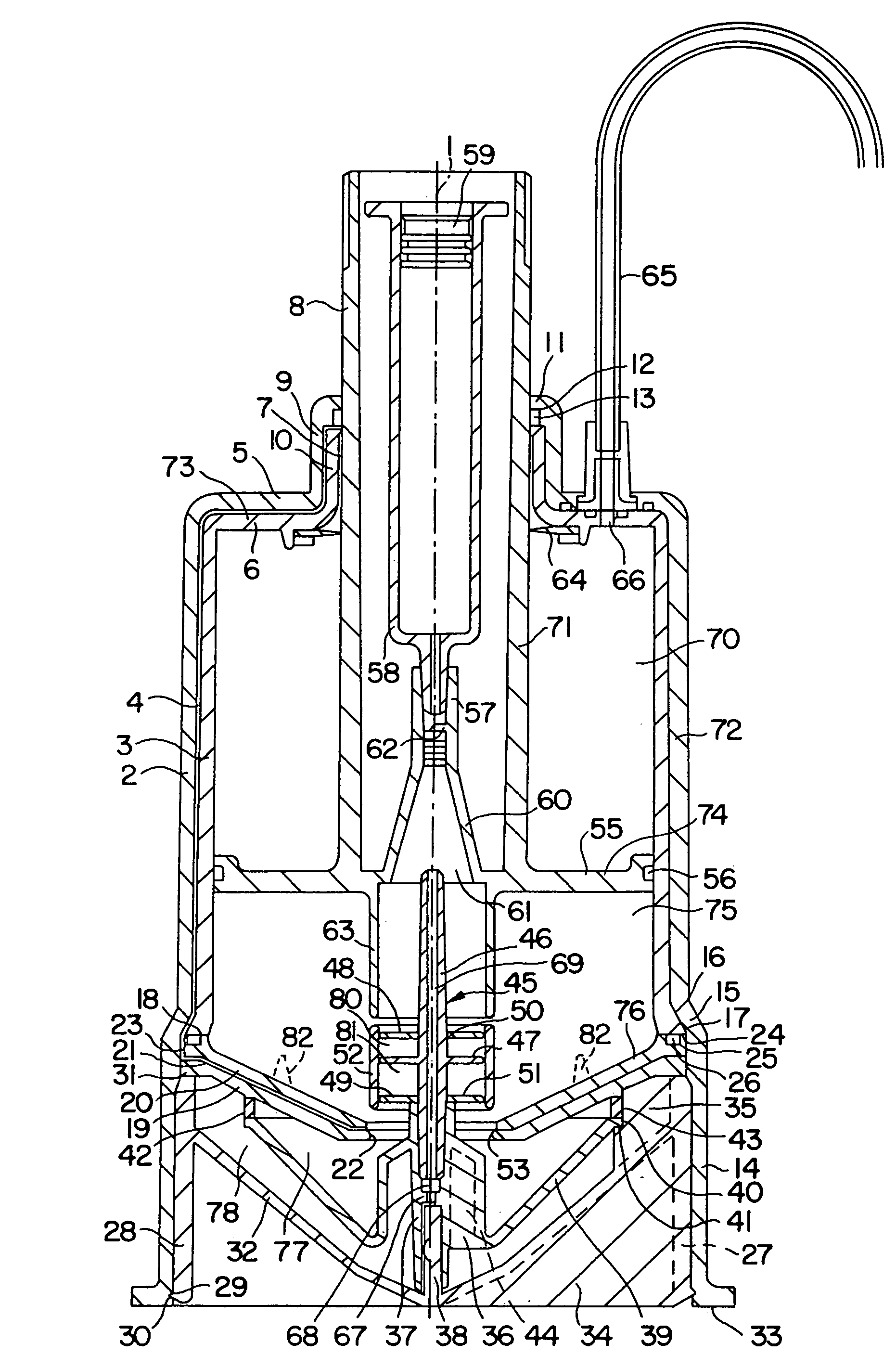 Centrifugal filtration method for separating fibrin monomer from blood