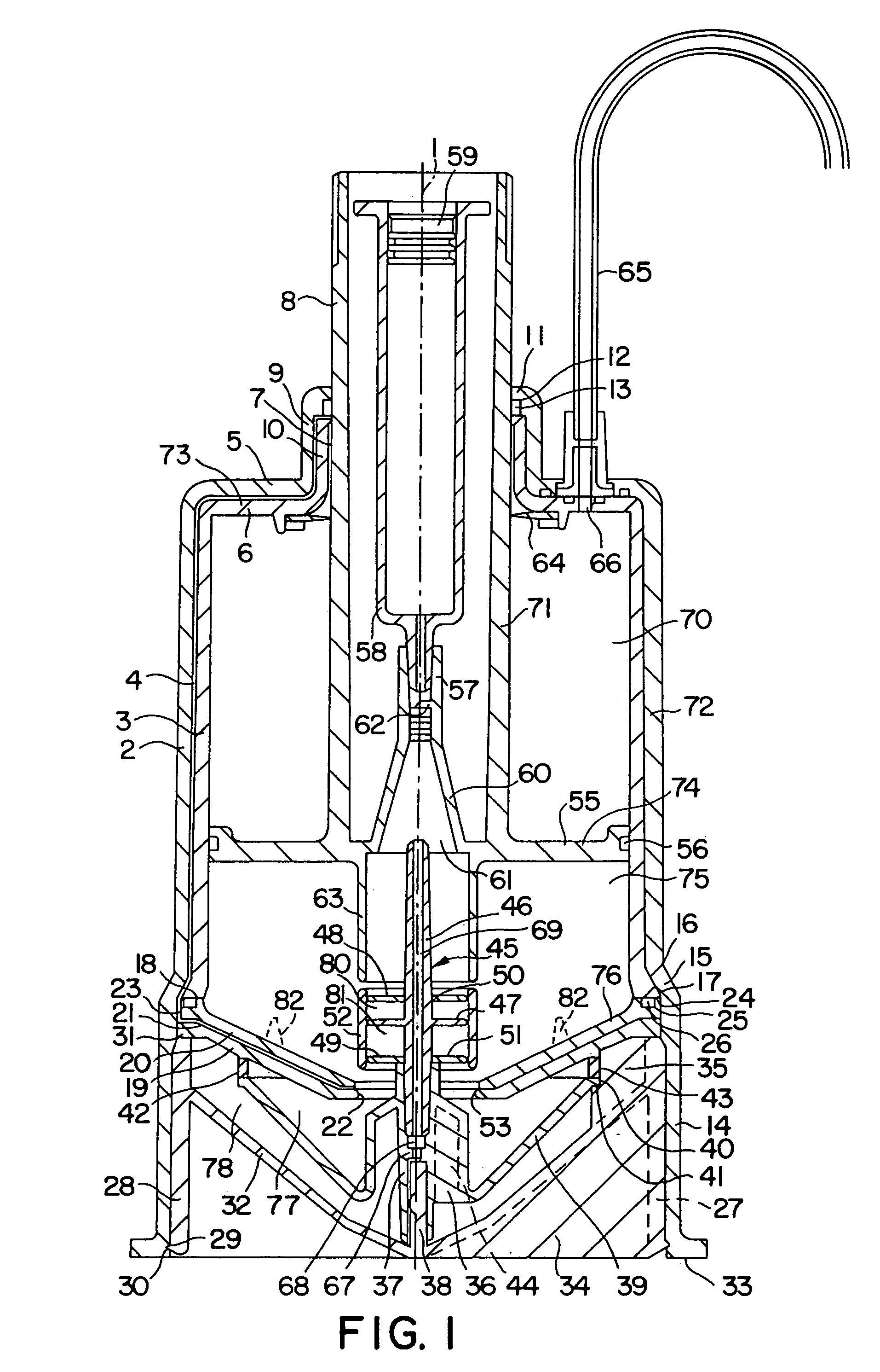 Centrifugal filtration method for separating fibrin monomer from blood