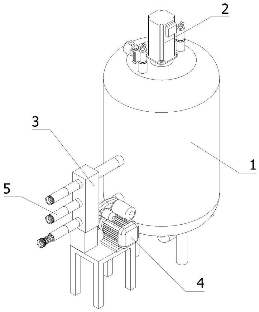 Protein medicine sterile preparation device for preparing freeze-dried powder injection