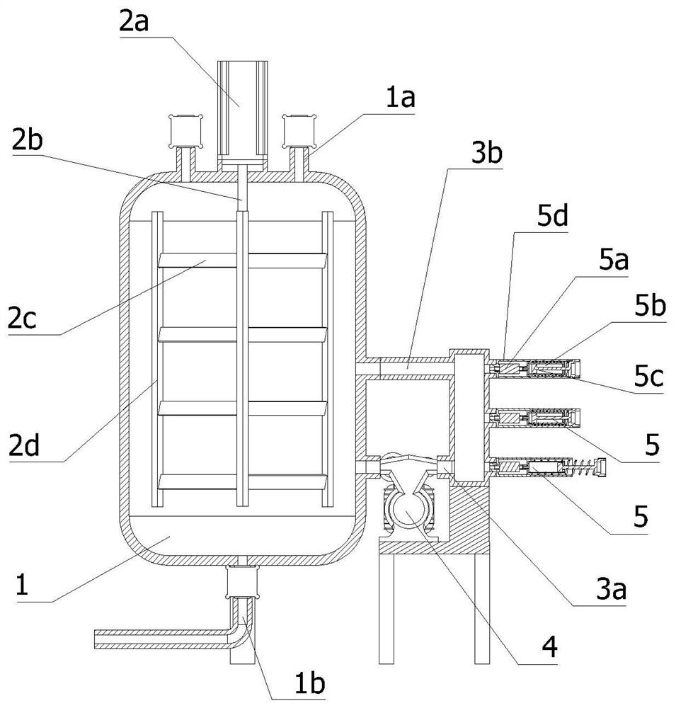 Protein medicine sterile preparation device for preparing freeze-dried powder injection