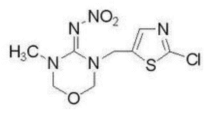 Efficient insecticide containing benzoy urea, azamethiphos and thiamethoxam