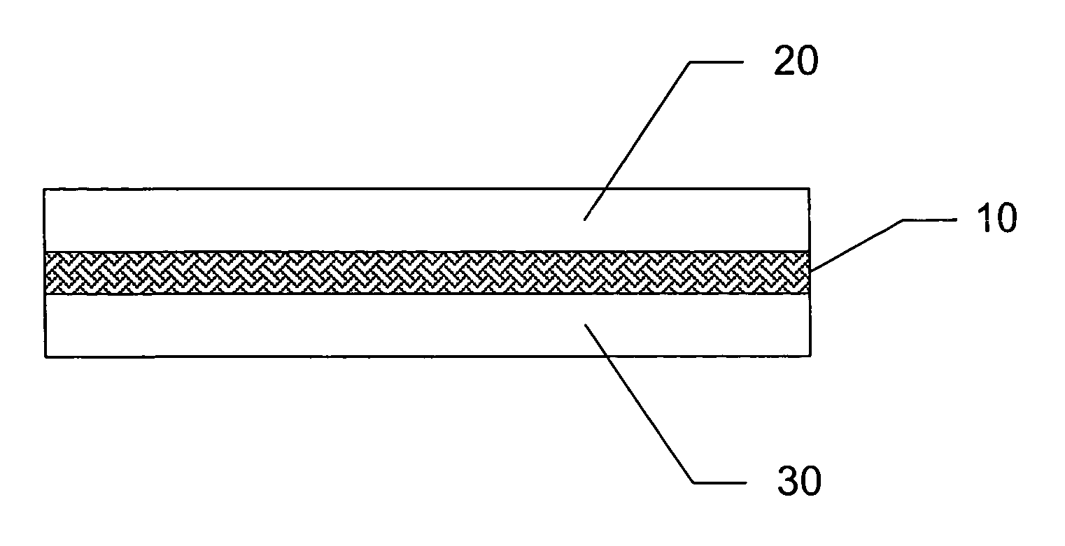 Soft tactile coating for multi-filament woven fabric