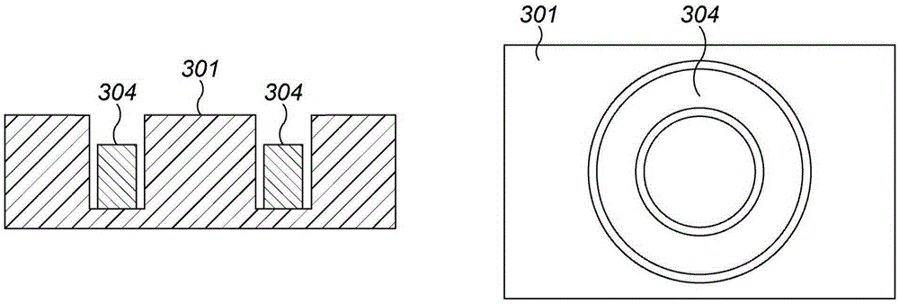 Embedded magnetic component transformer device