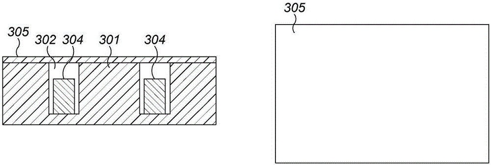 Embedded magnetic component transformer device