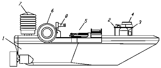 Highly flexible water rescue device and control system thereof