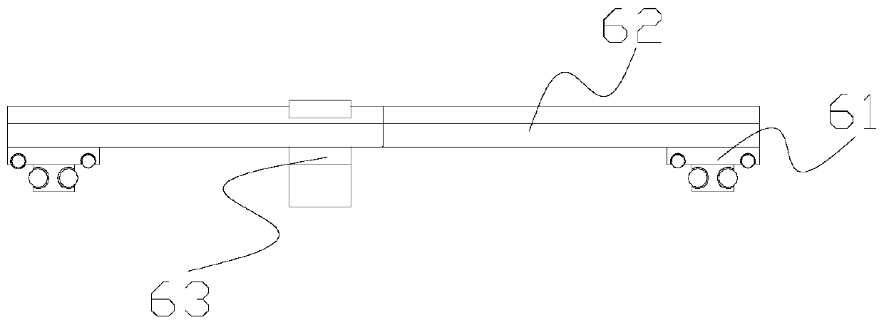 Constructional engineering quality flatness detection device