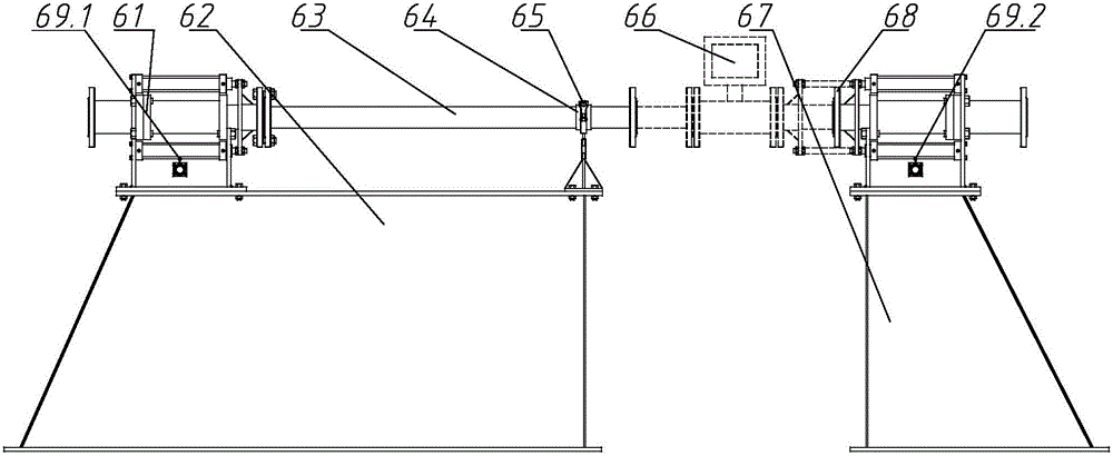 Liquid flow metering device