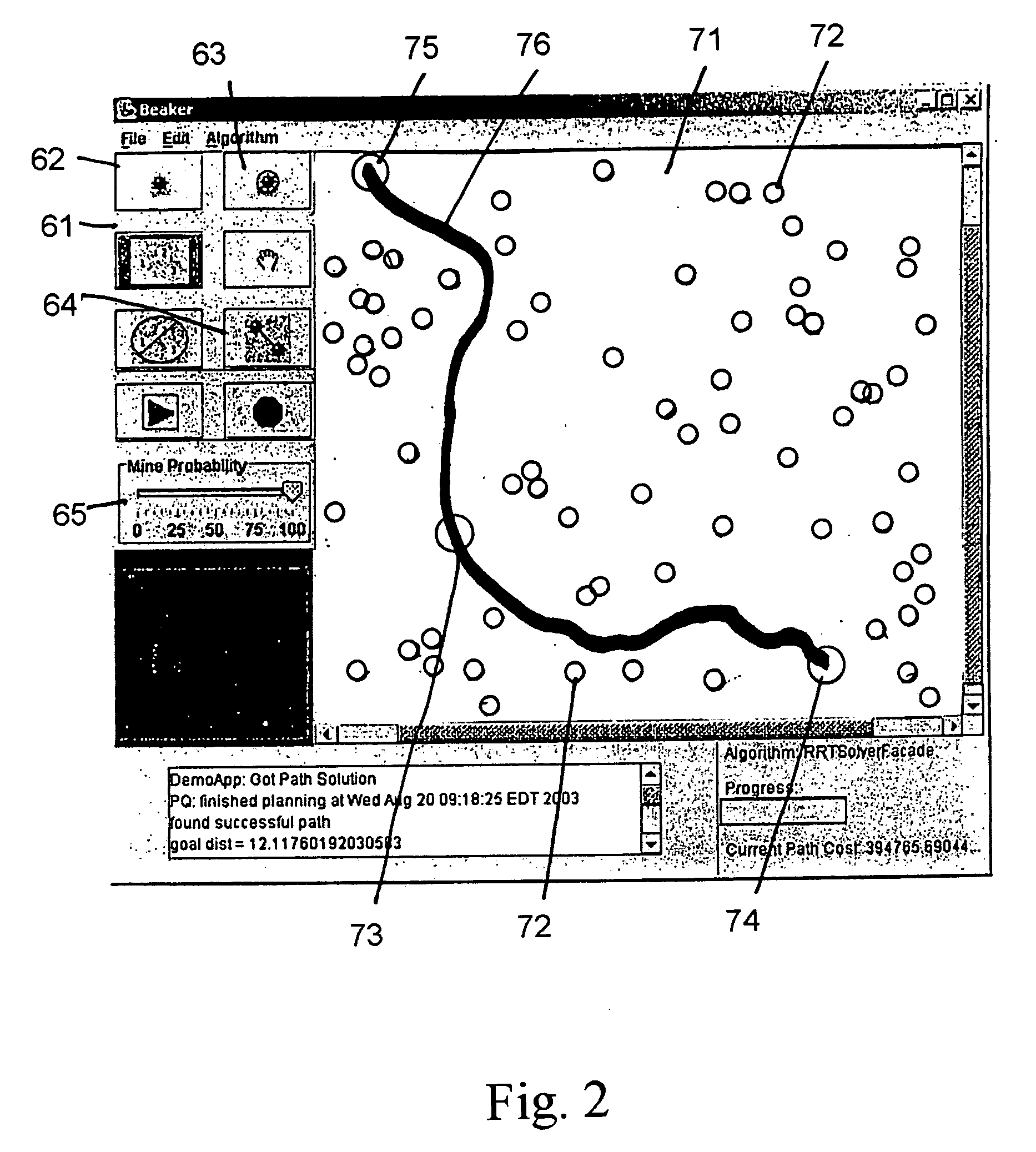 Path planning for mine countermeasures