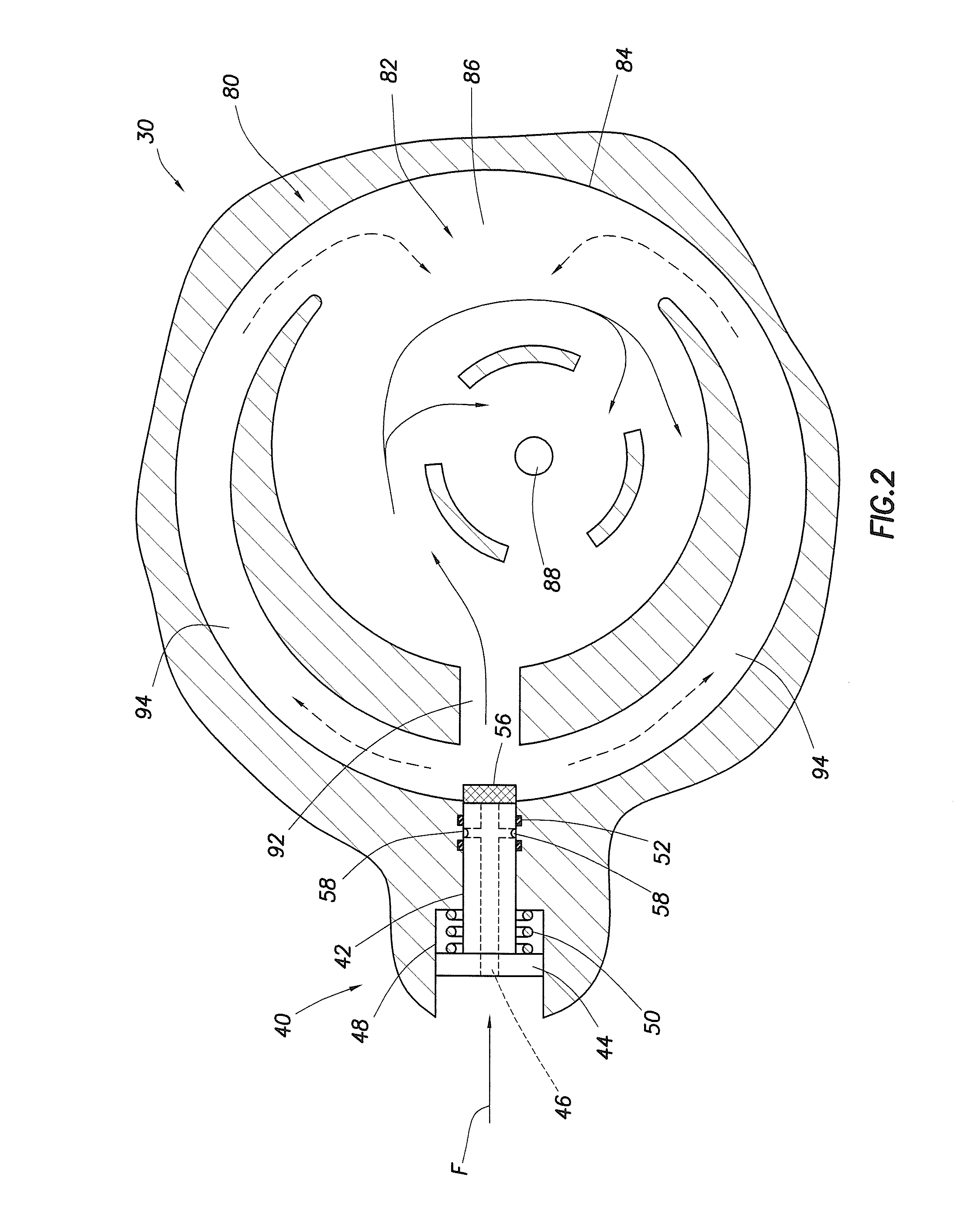 Autonomous fluid control device having a reciprocating valve for downhole fluid selection