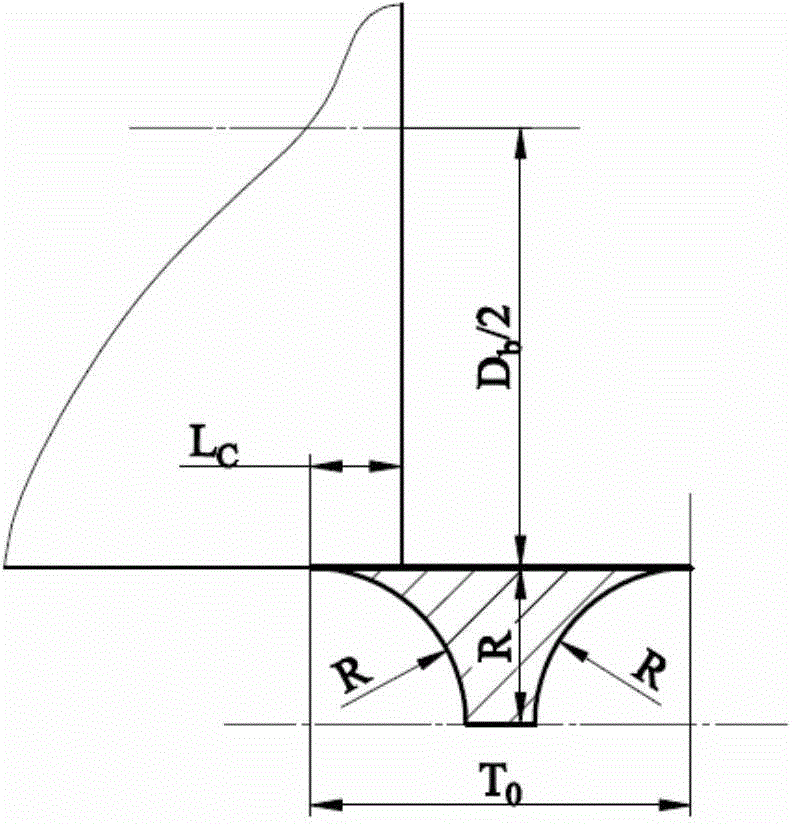 Method for flexible design of spiral groove skew rolling roller