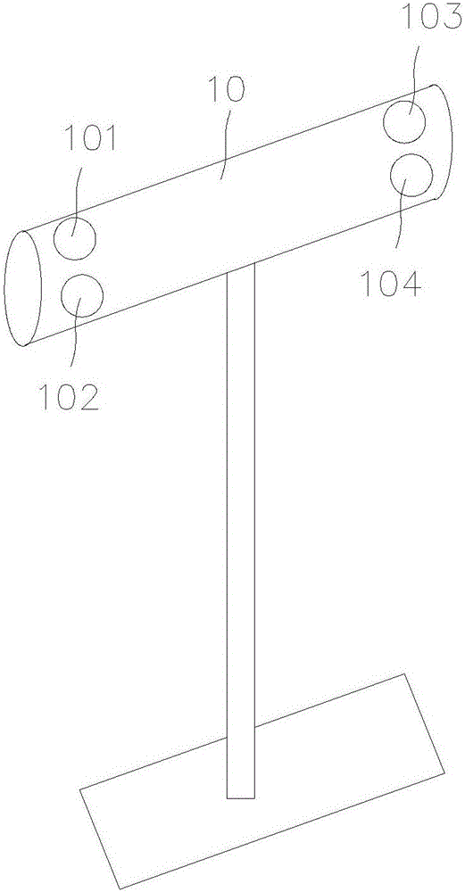 Tetra-nocular camera positioning device and method