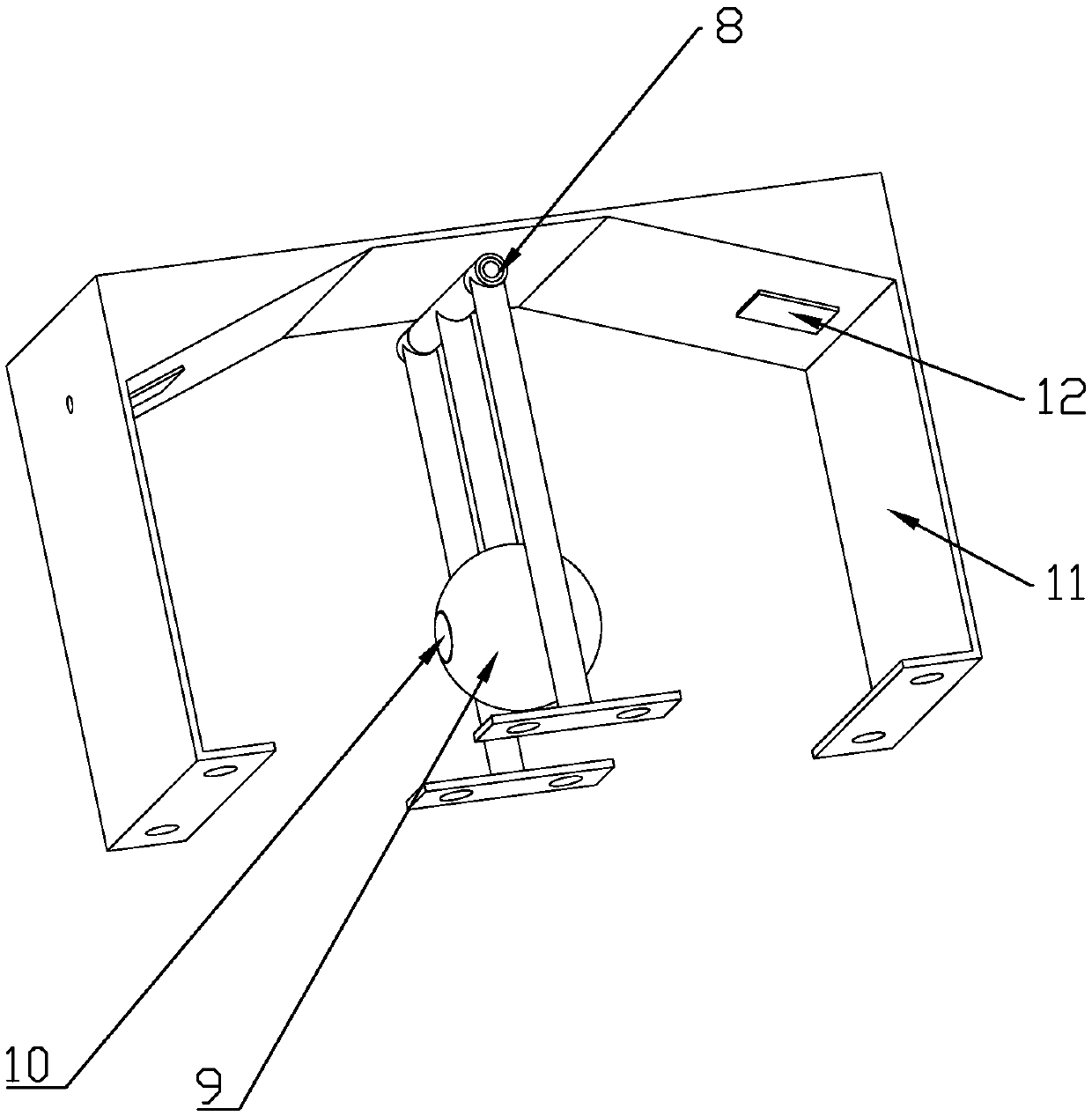 Safe assistant device and method based on vehicle rollover