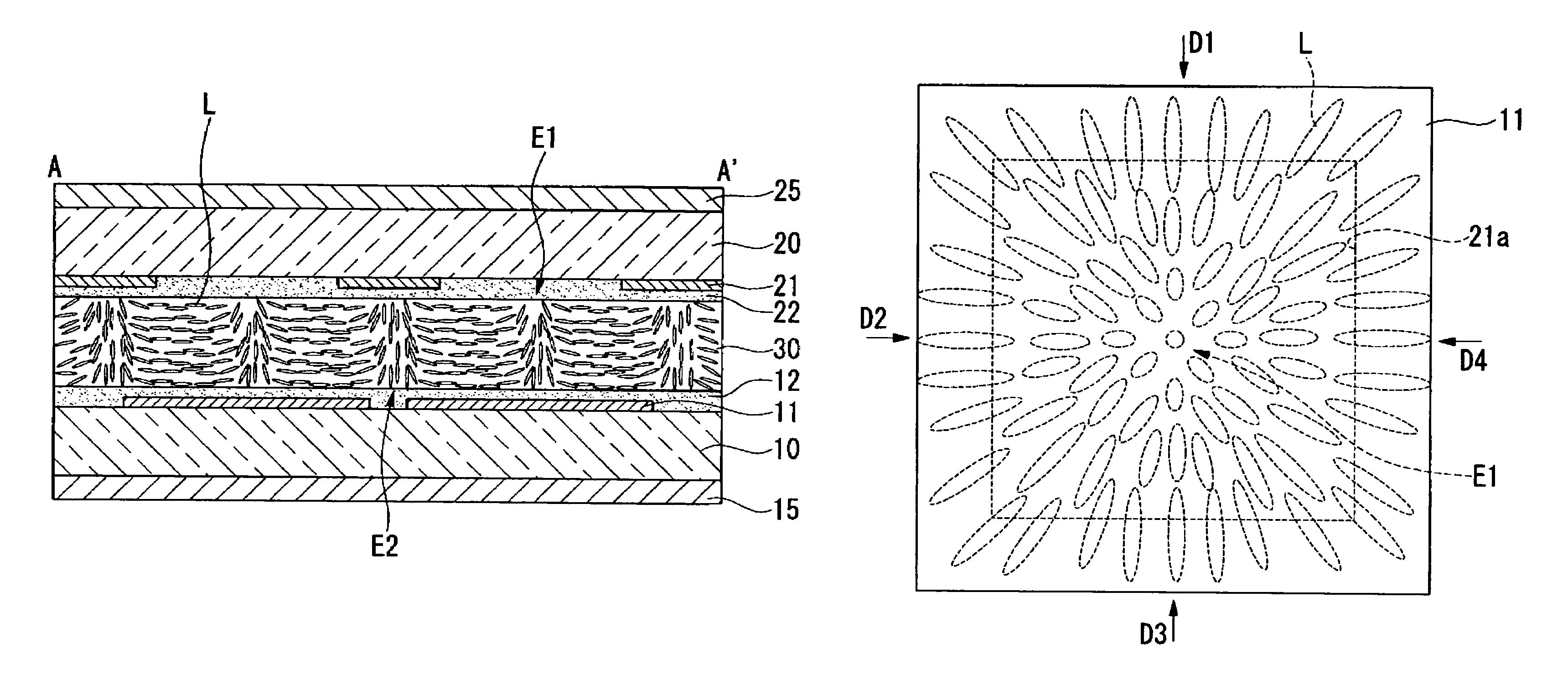 Liquid crystal device and electronic equipment