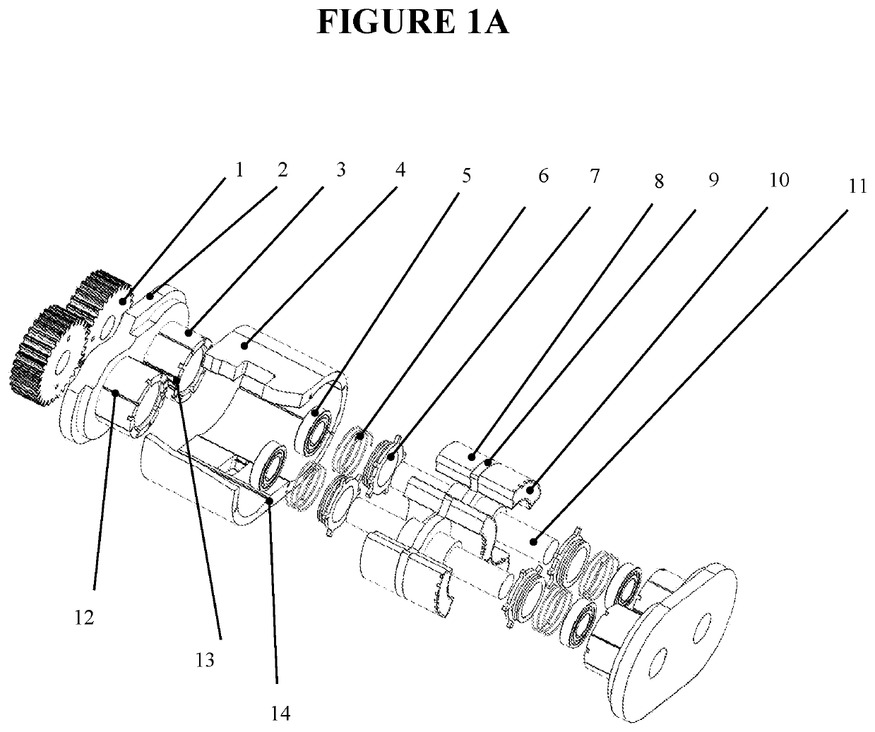 Suction/compression rotating mechanism, rotary compressor and rotary engine