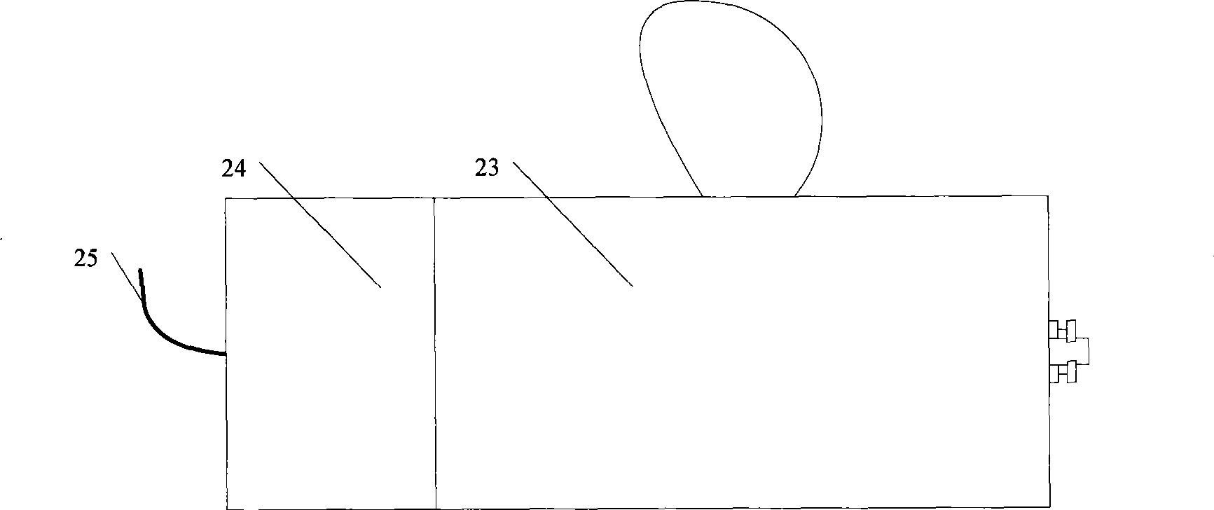 Underwater integrated electric motor thruster