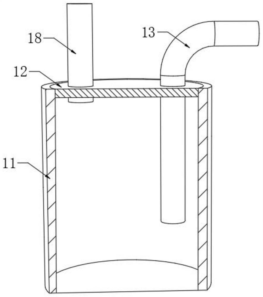 Hydrogen refueling station-based hydrogen purification device