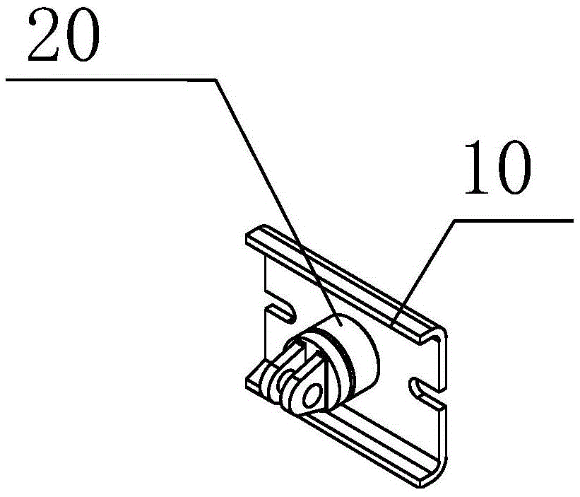 Rotating joint connecting device for prefabricated component inclined strut and application method