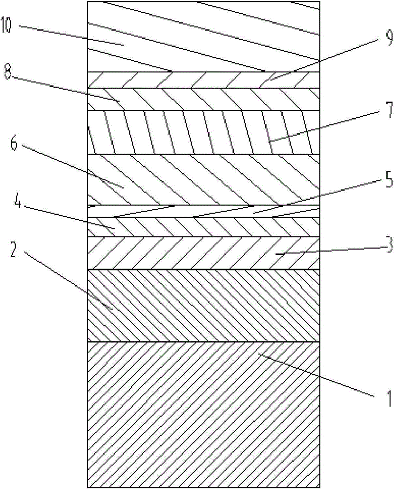 Sunshade double-silver low-radiation reflective glass and preparation method therefor