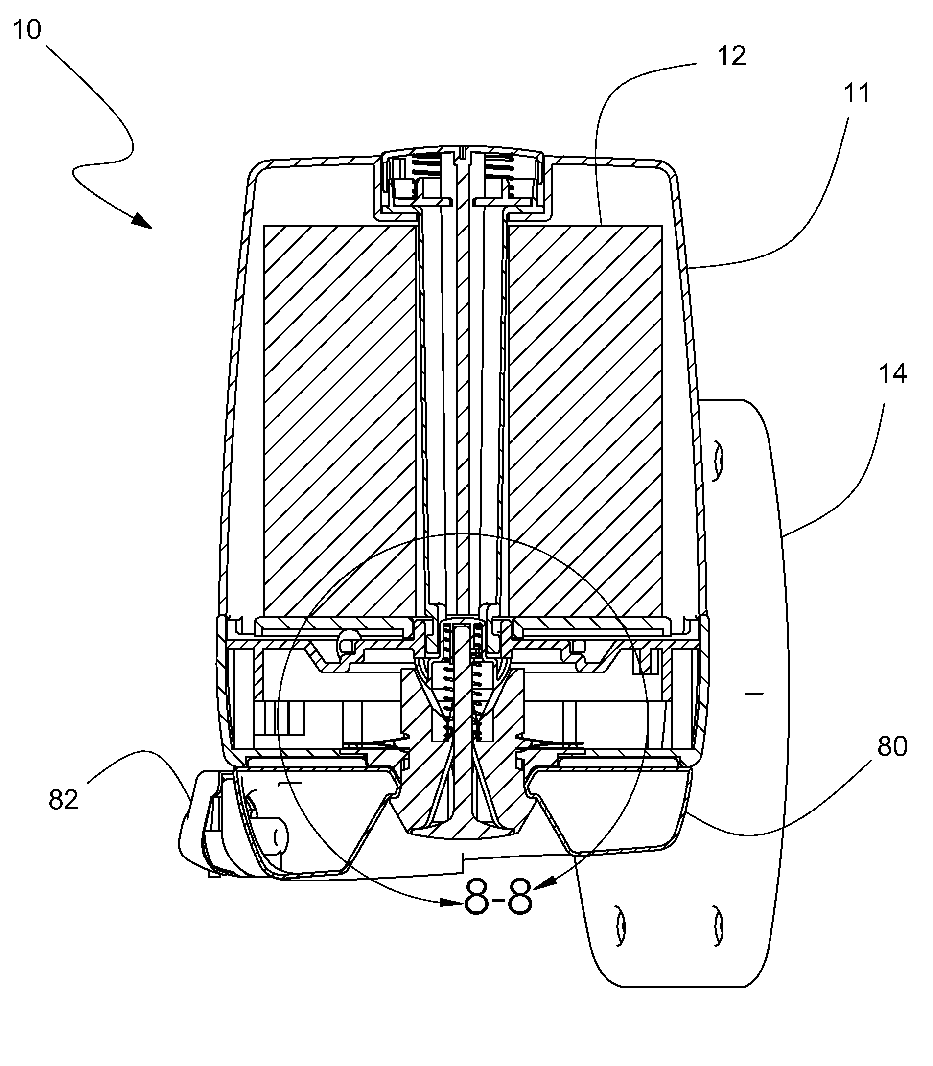 Hygenic soap and towel dispensing product