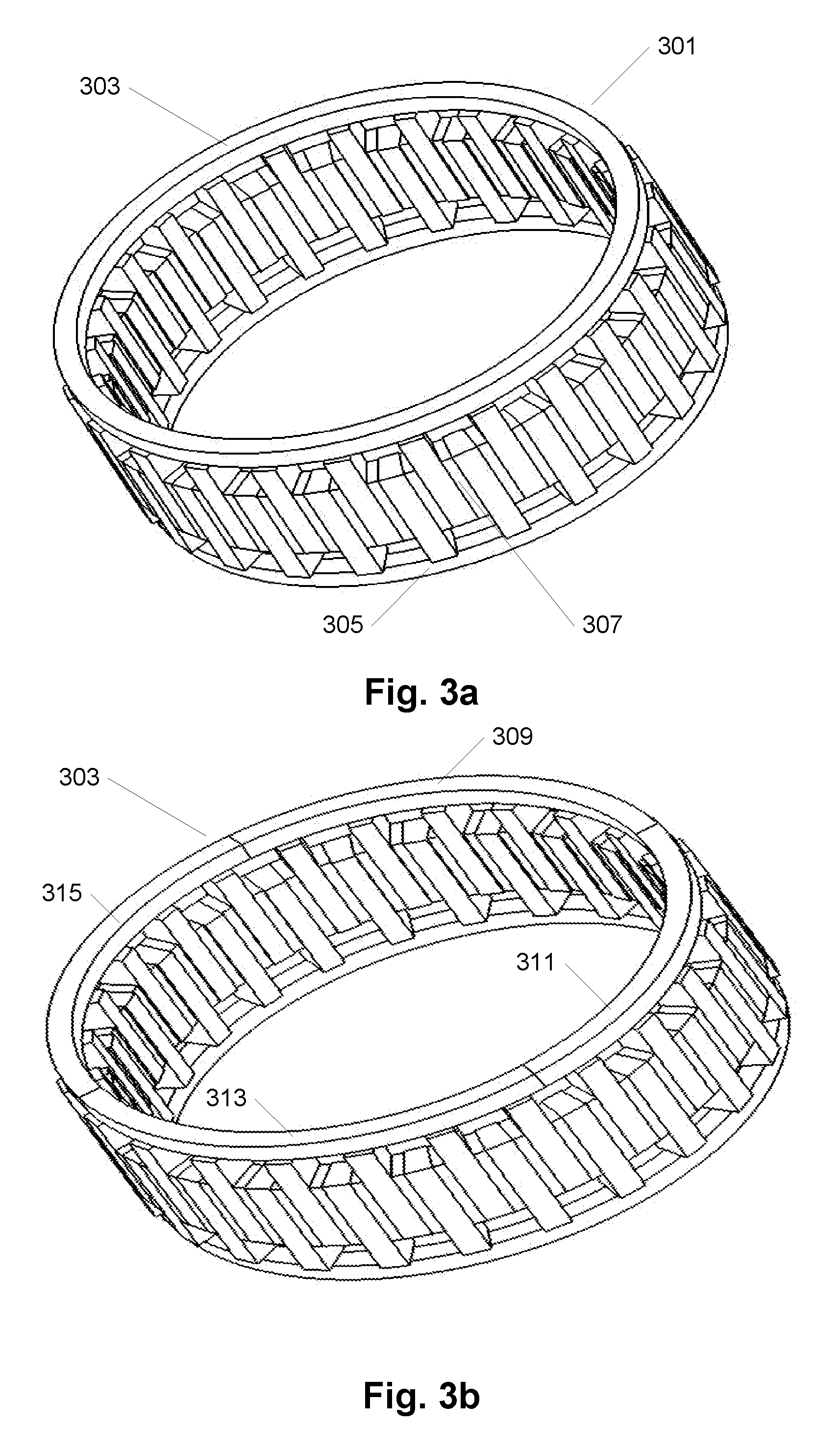 Integrated rotor pole pieces