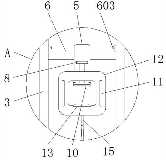 A slotting device for building decoration that can improve slotting precision