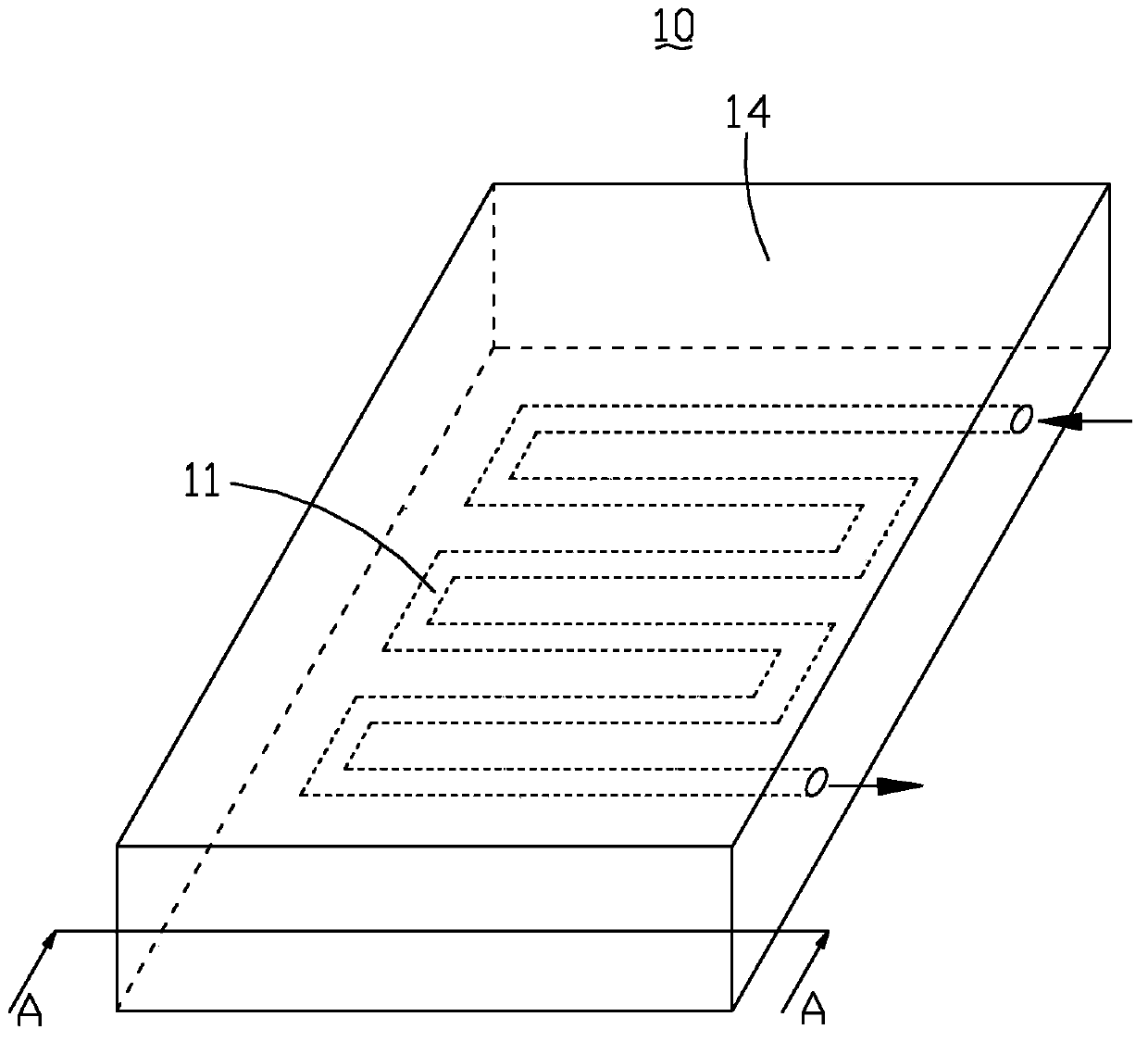 Heat exchange tray used for laminator