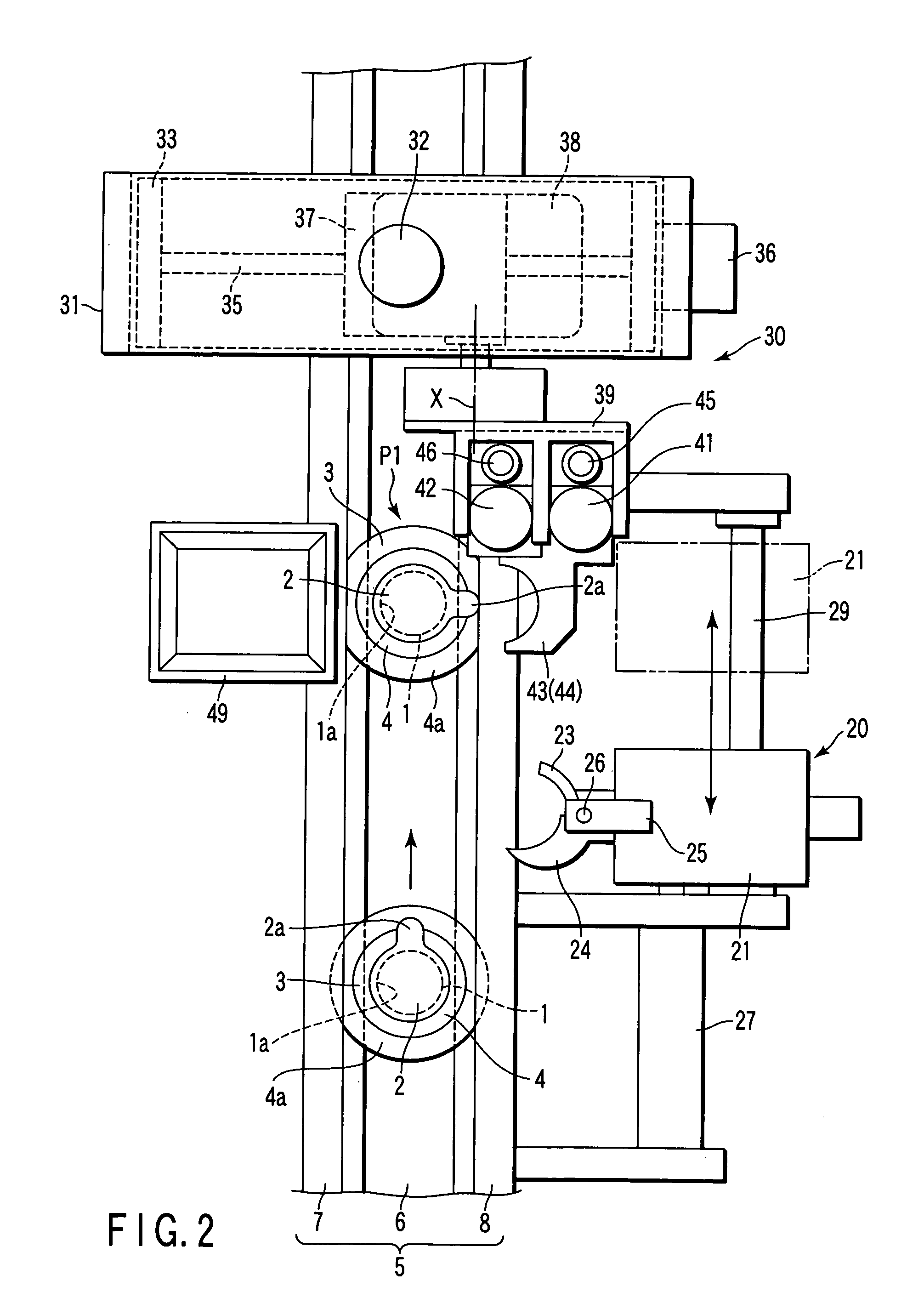 Cap removing apparatus for removing cap from tube-like container