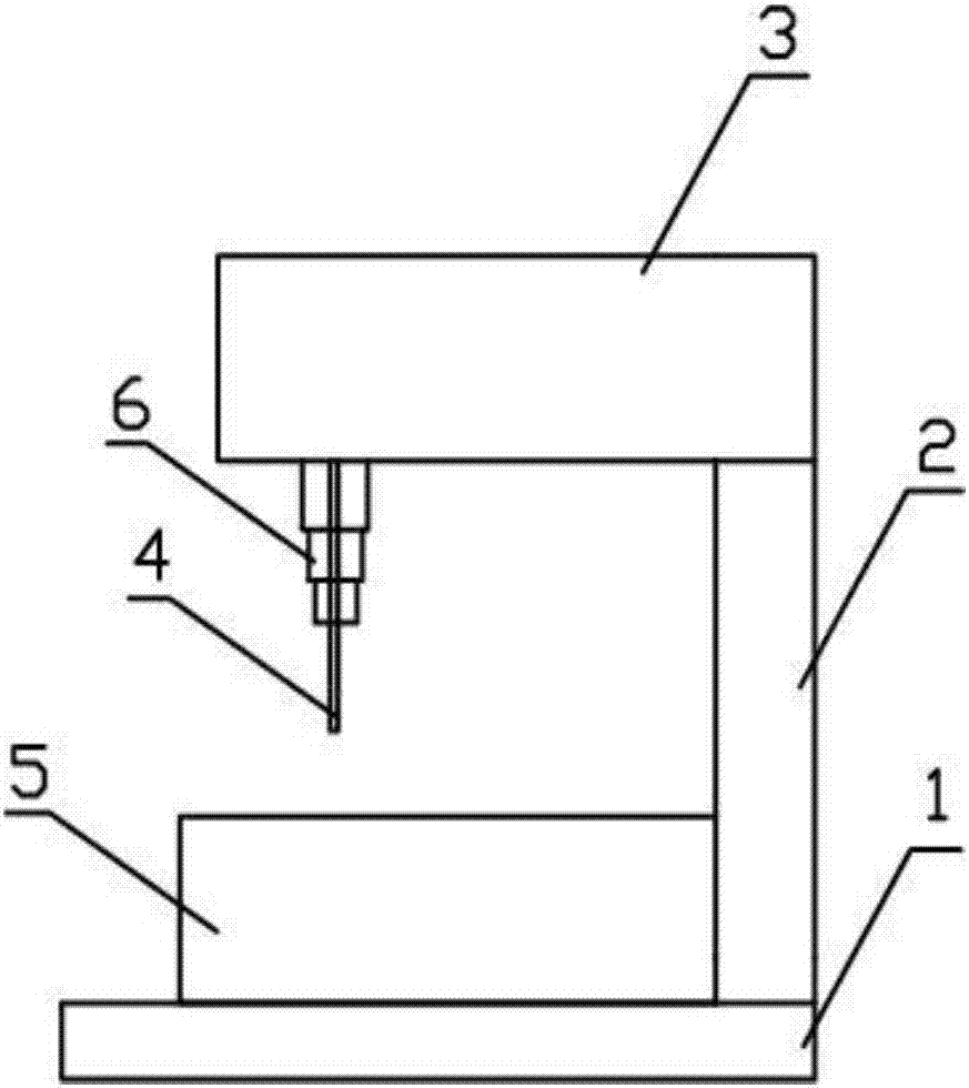 Manual drilling machine having drill pin protection function