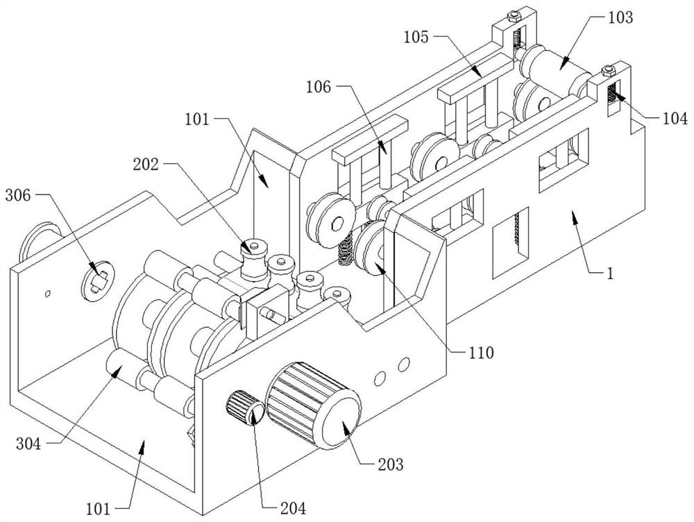 Protection mechanism for wire coiling device of wire extruder and using method thereof