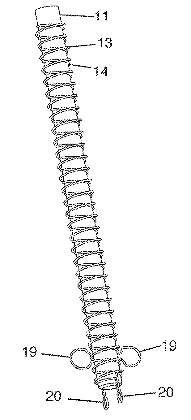 Device and method for treating a chronic total occlusion