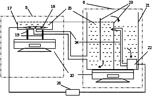 Simulation experiment apparatus for ship fire disaster