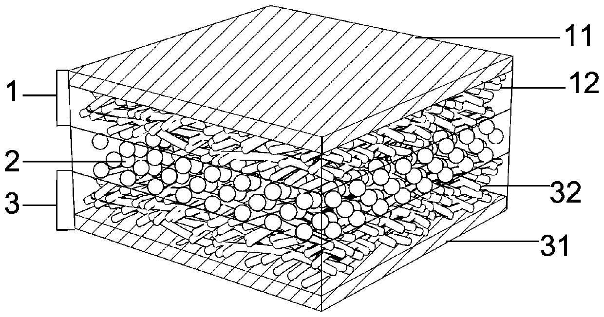 Memristor-based neurosynaptic bionic device and a preparation method thereof