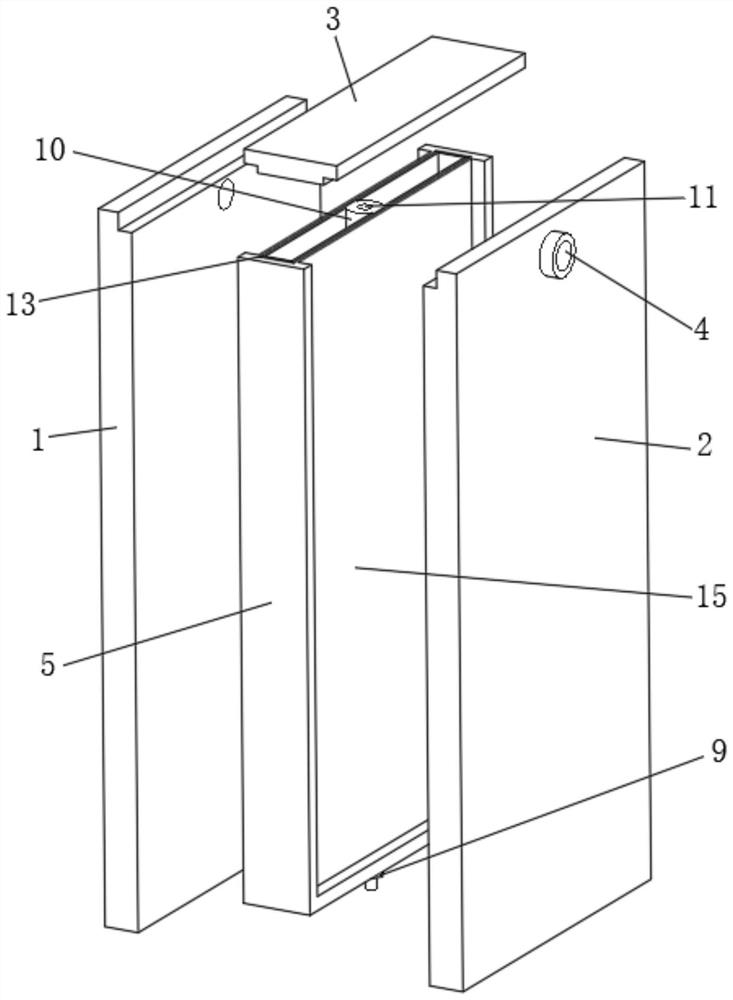 Heat-insulating cold-rolled steel door and production device thereof