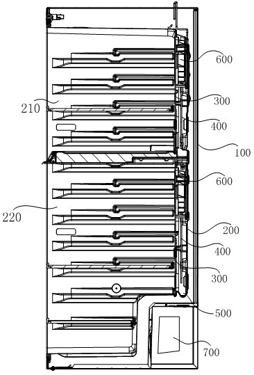 Double-temperature-zone constant-temperature and constant-humidity wine cabinet control method and double-temperature-zone constant-temperature and constant-humidity wine cabinet