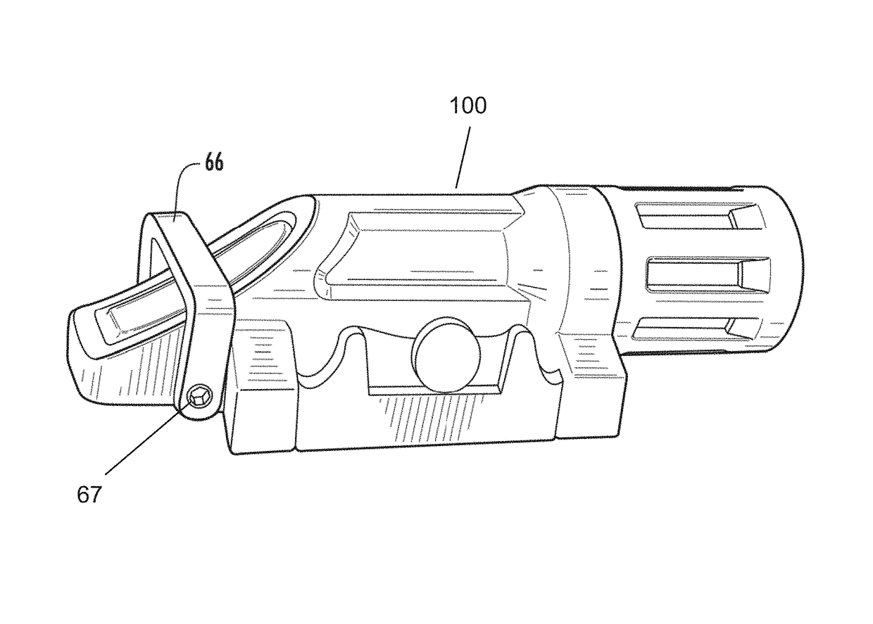 Weapon mounted light and operation thereof