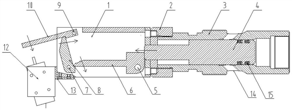 An action trigger mechanism for automatic fire extinguishing device