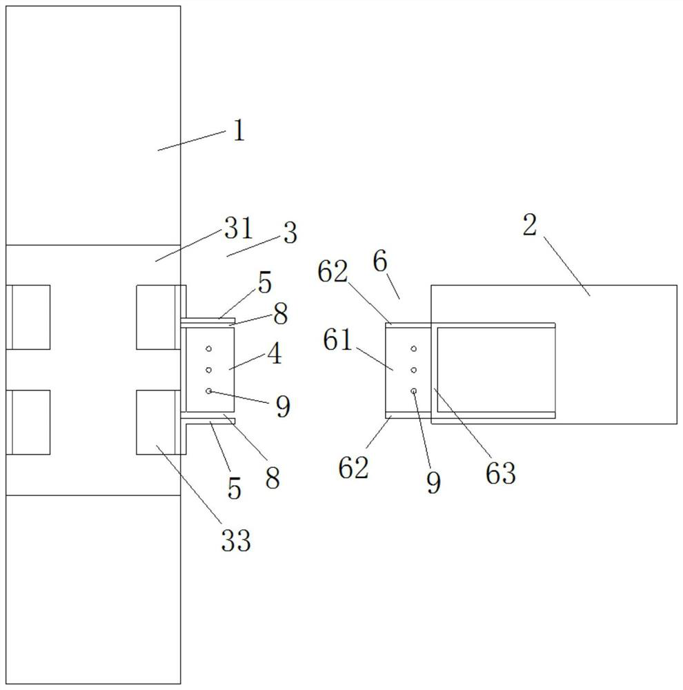 Fabricated steel joint