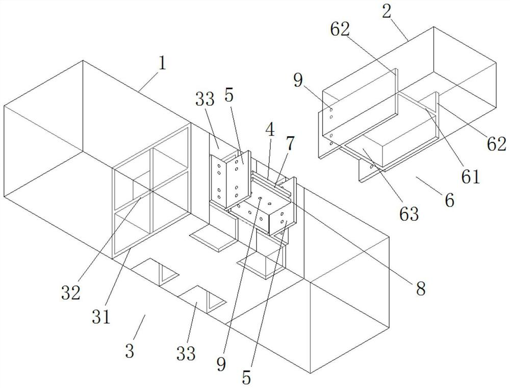 Fabricated steel joint