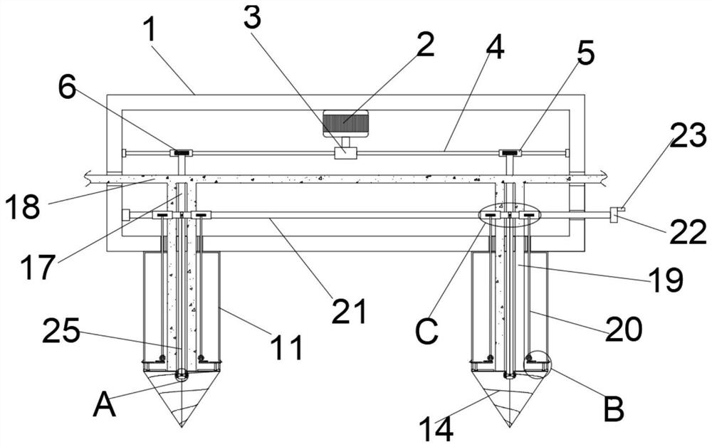 A kind of fertilization equipment for improving the nutritional quality and sugar content of melon fruit