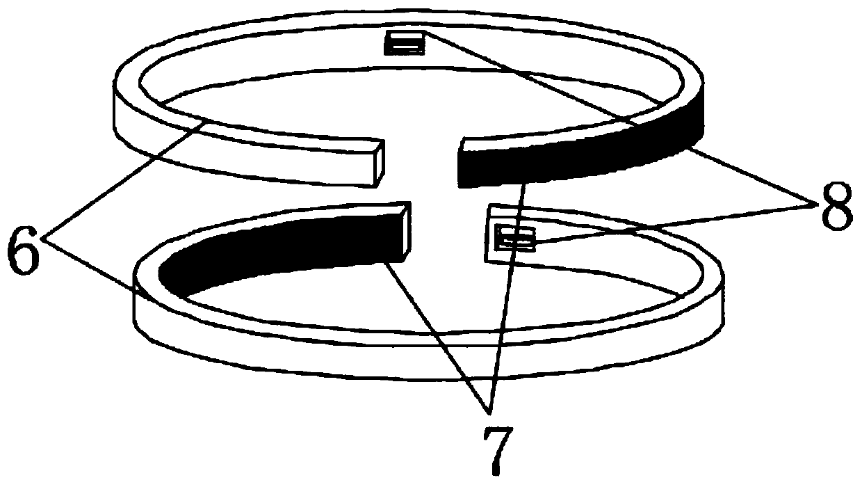 Fixing device for newborn percutaneous finger pulse oxygen monitoring probe