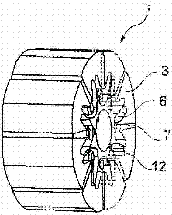 Permanent-magnet rotor and rotating machine comprising such a rotor