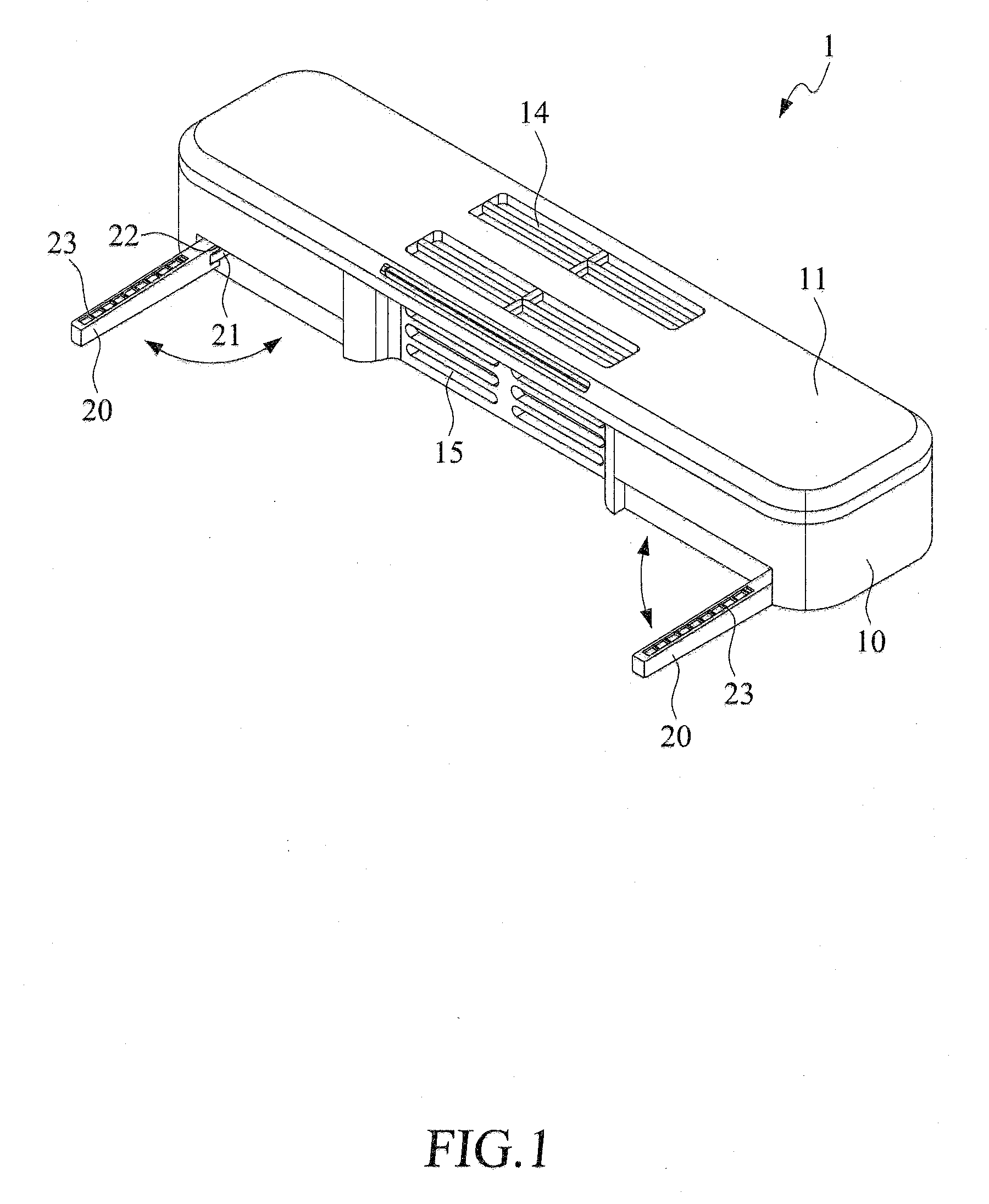 Portable heat dissipation device with cross flow fan