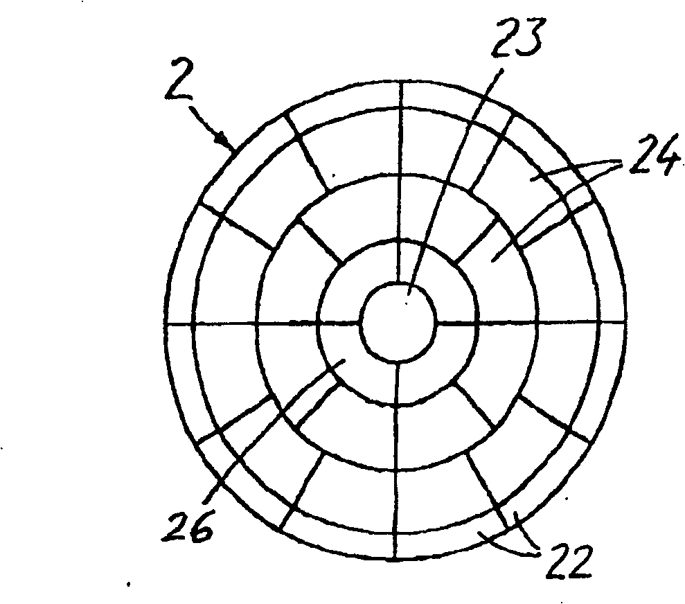 Offshore platform for after-drilling or production of hydrocarbons