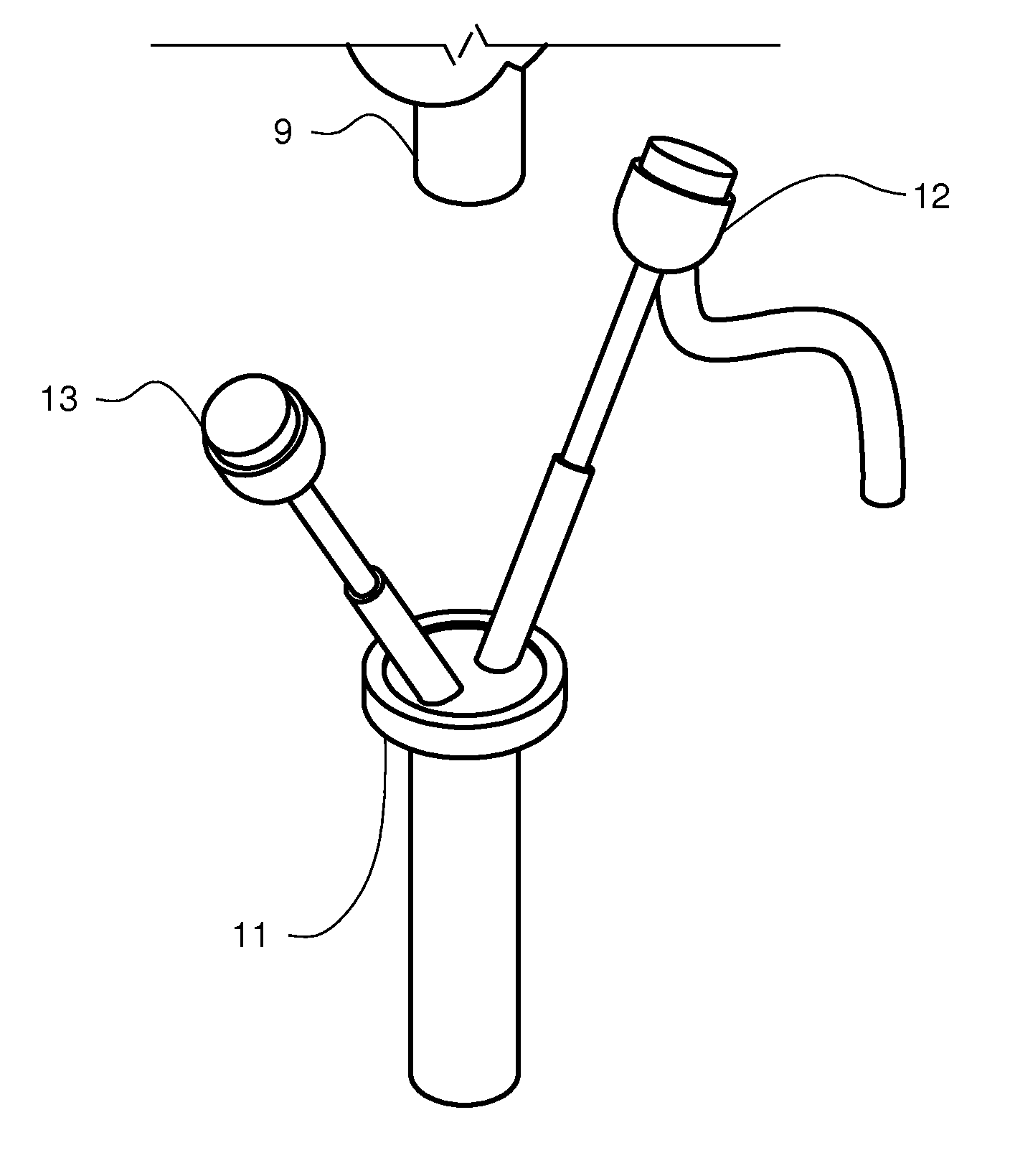 Heat reservoir for a steam engine