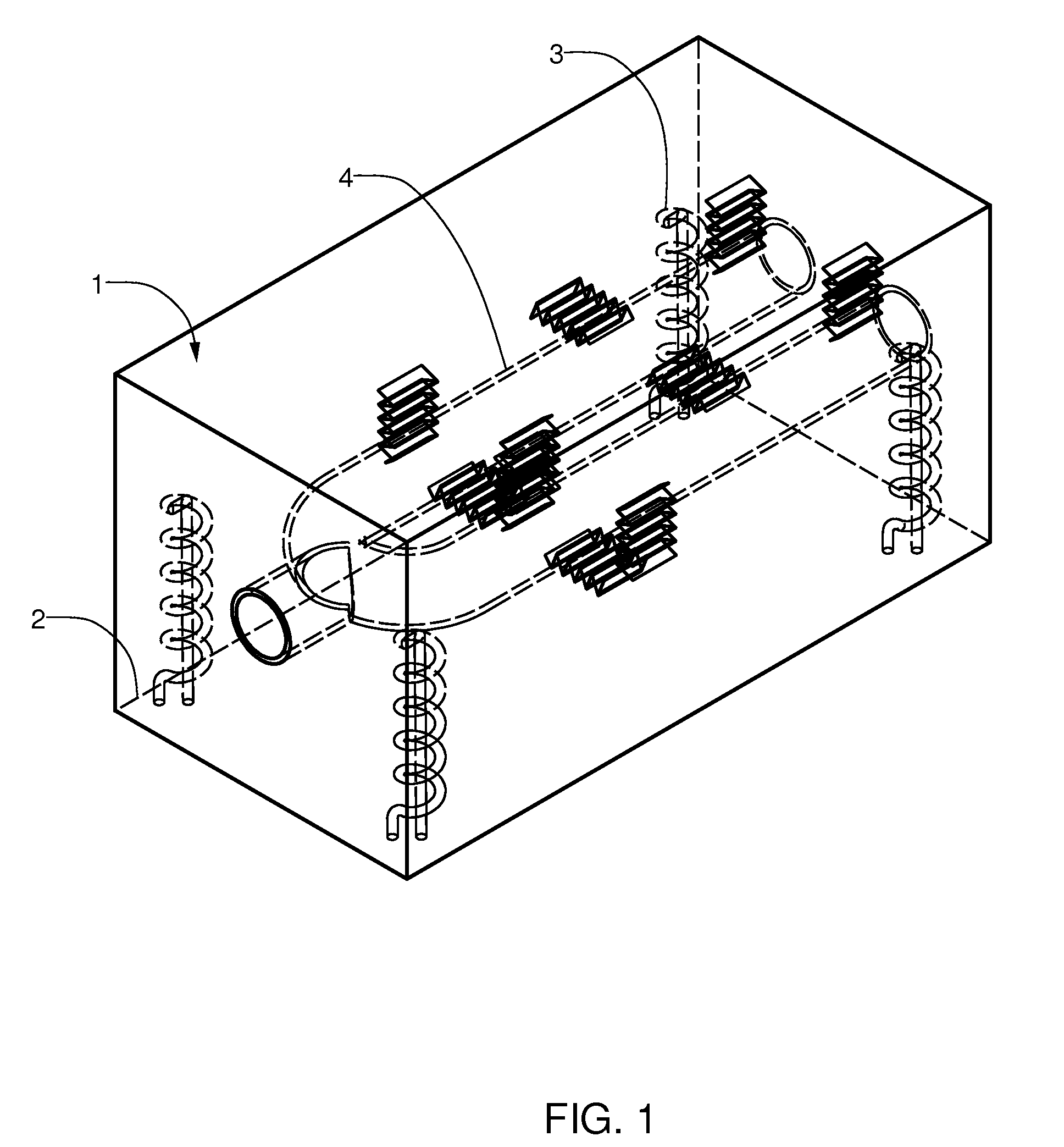 Heat reservoir for a steam engine