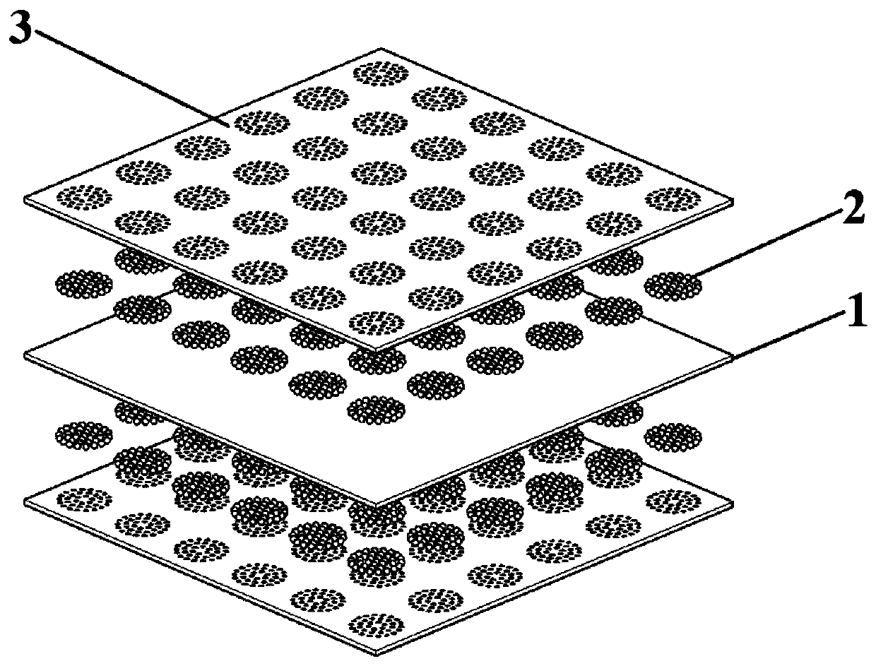 Density-adjustable multilayer periodic structure