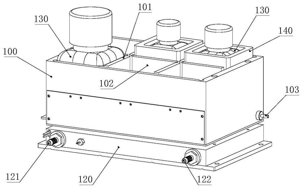 Liquid adding device for culturing biological tissues